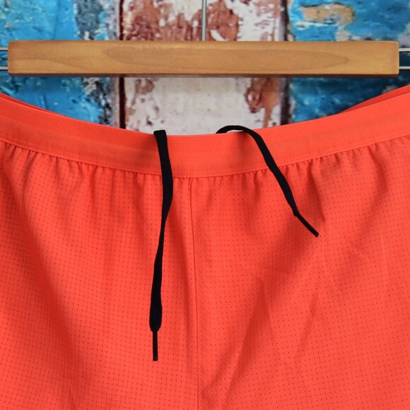 Men's Old Navy StretchTech Lined 5" Inseam Run Shorts SMALL Sunset Flame NEW - Picture 5 of 9